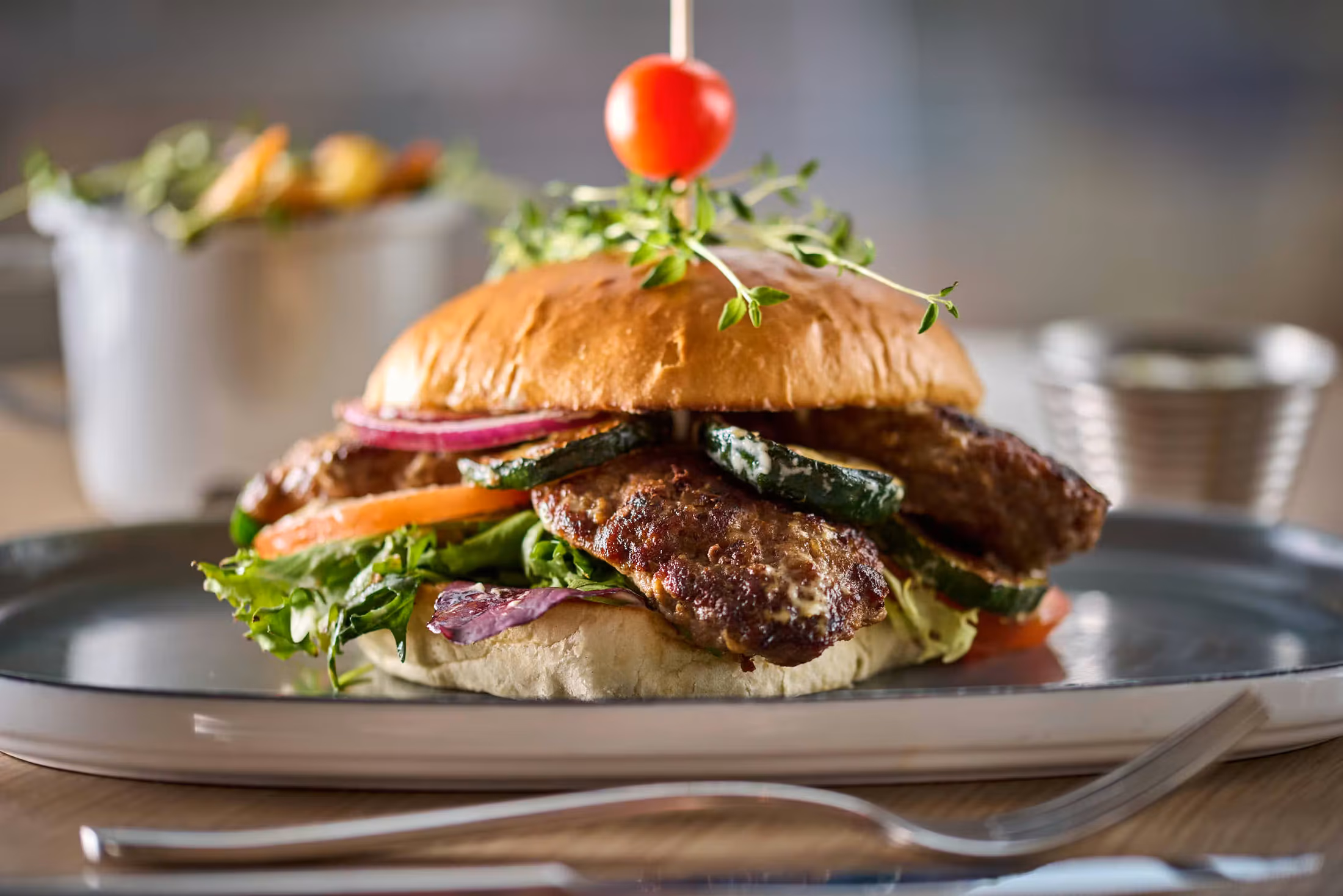 Burger okse — Nazar Café-Bar
