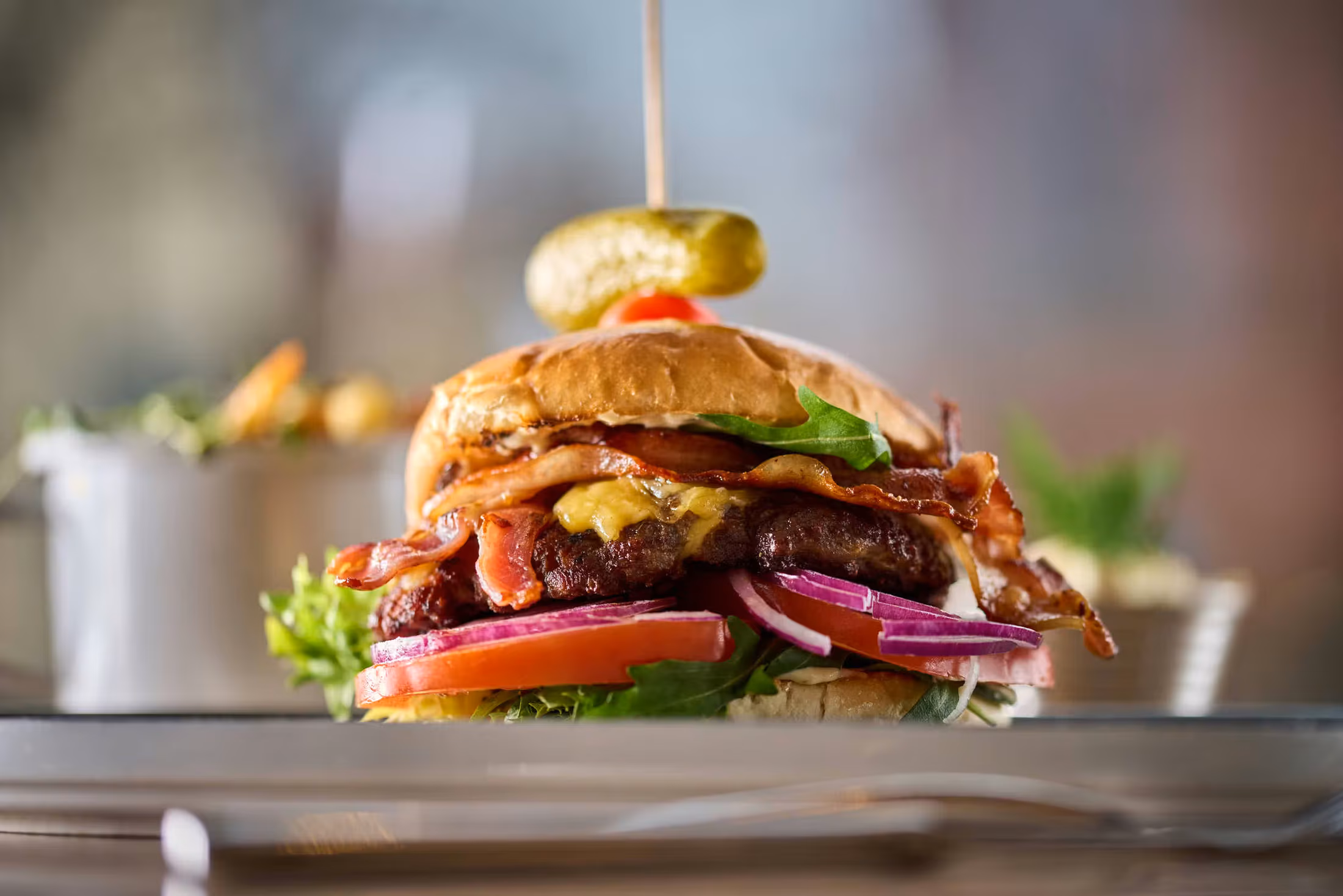 Burger okse — Nazar Café-Bar