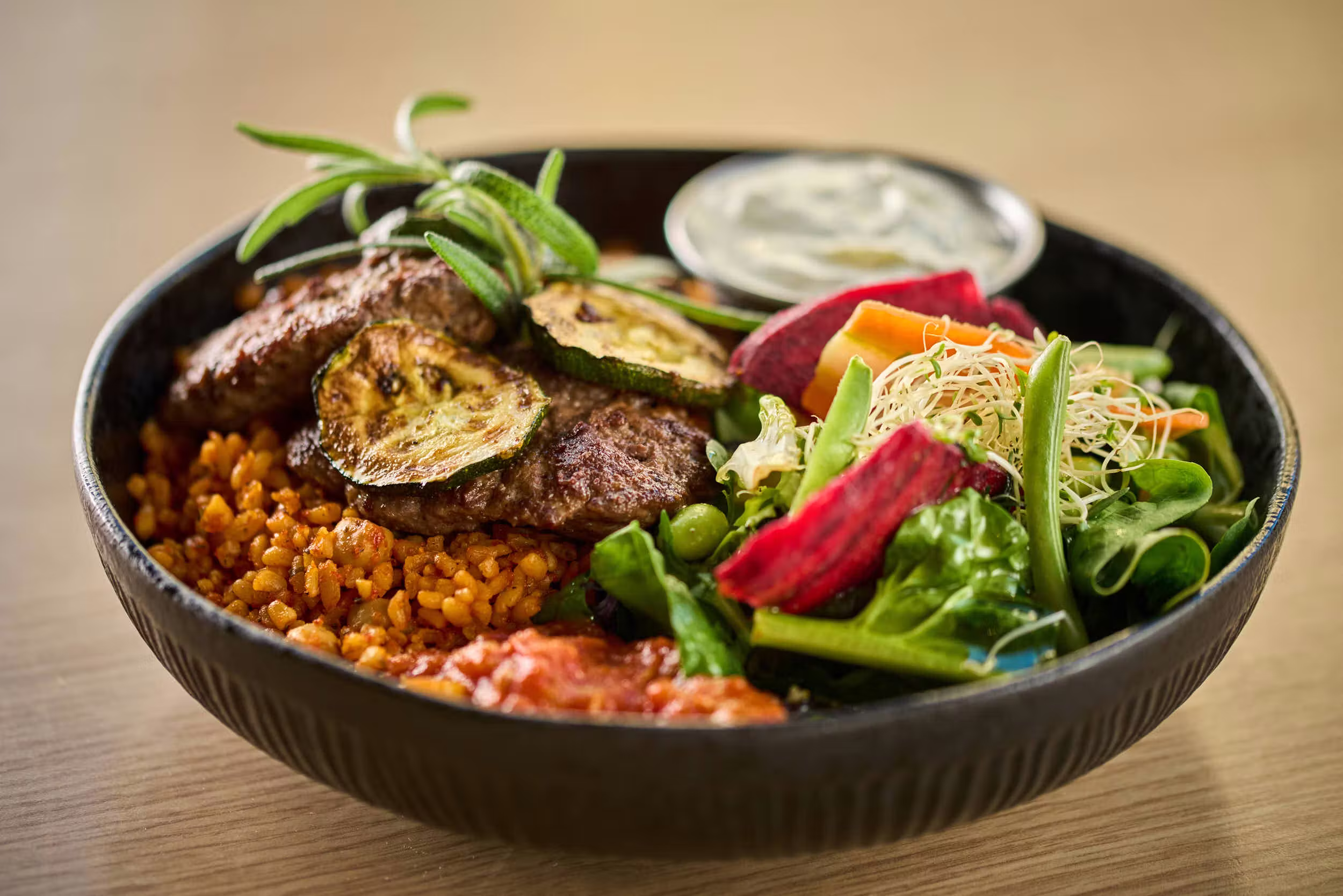 Kofte platter — Nazar Café-Bar