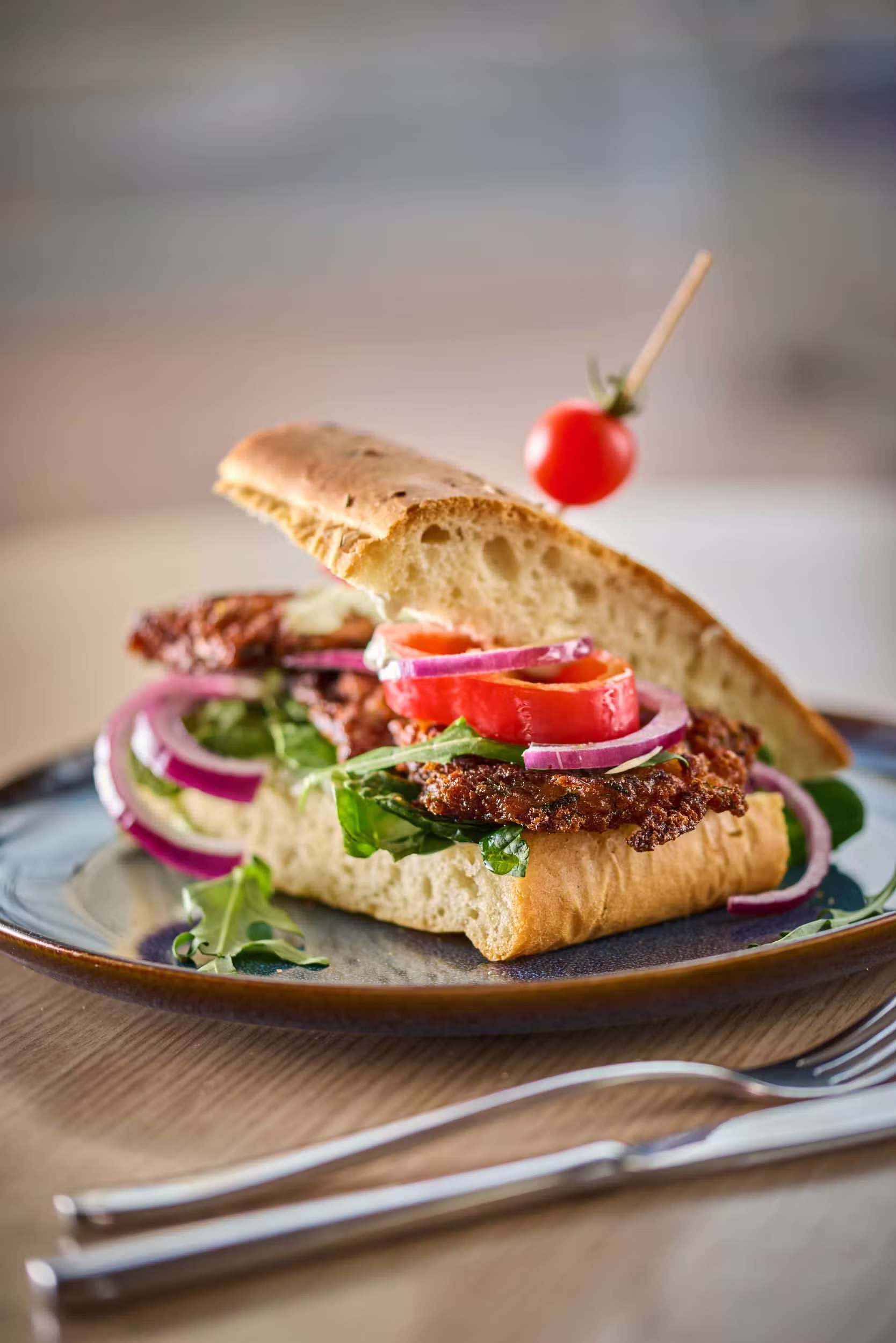 Ciabatta kjott sandwich — Nazar Café-Bar