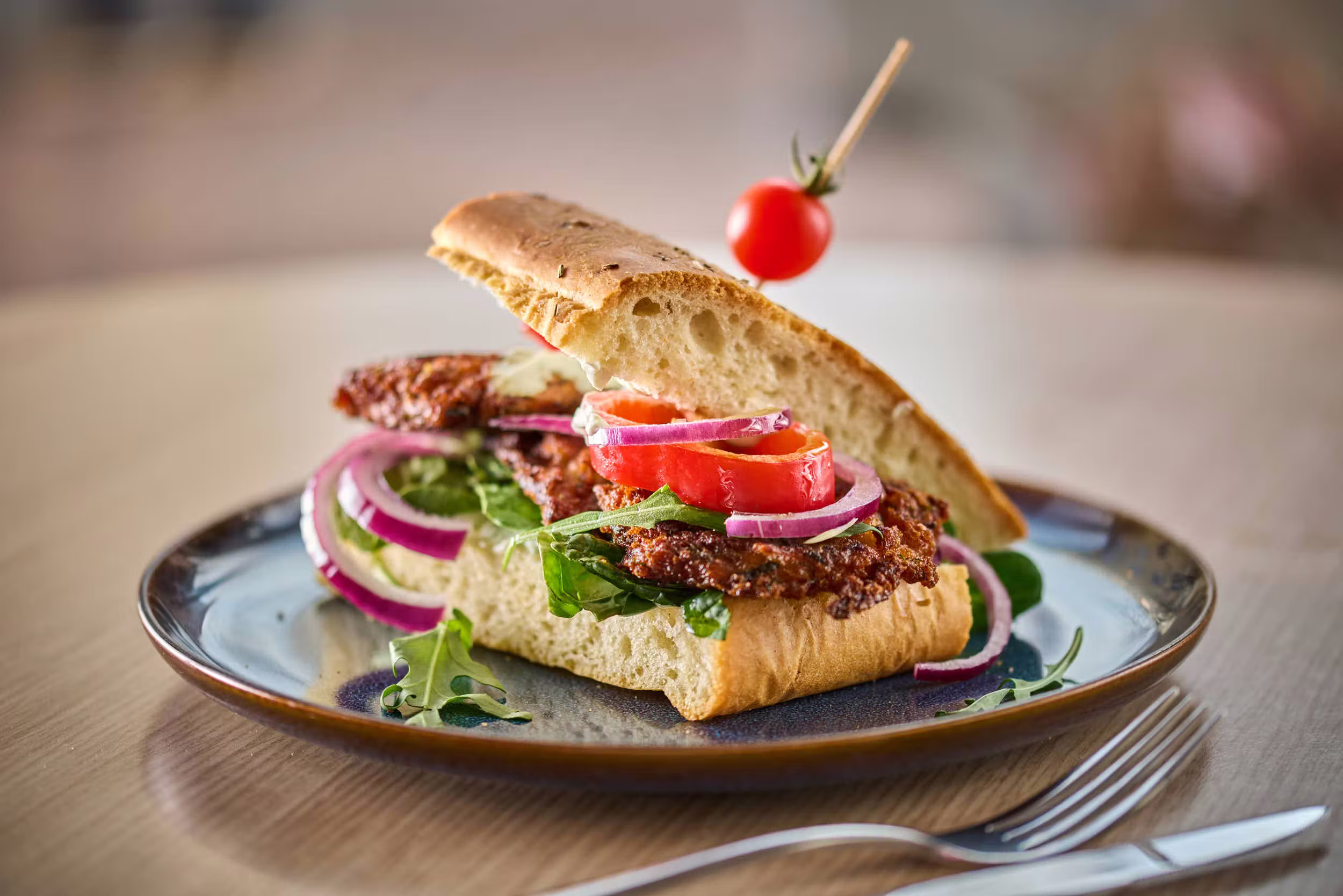 Ciabatta kjott sandwich — Nazar Café-Bar