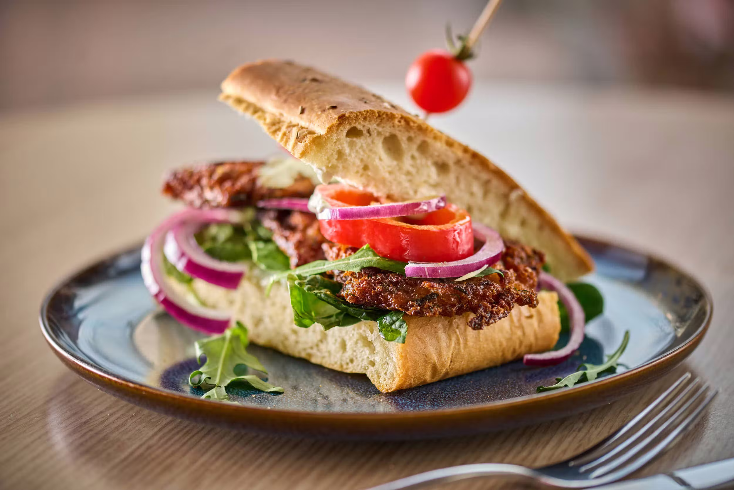 Ciabatta kjott sandwich — Nazar Café-Bar