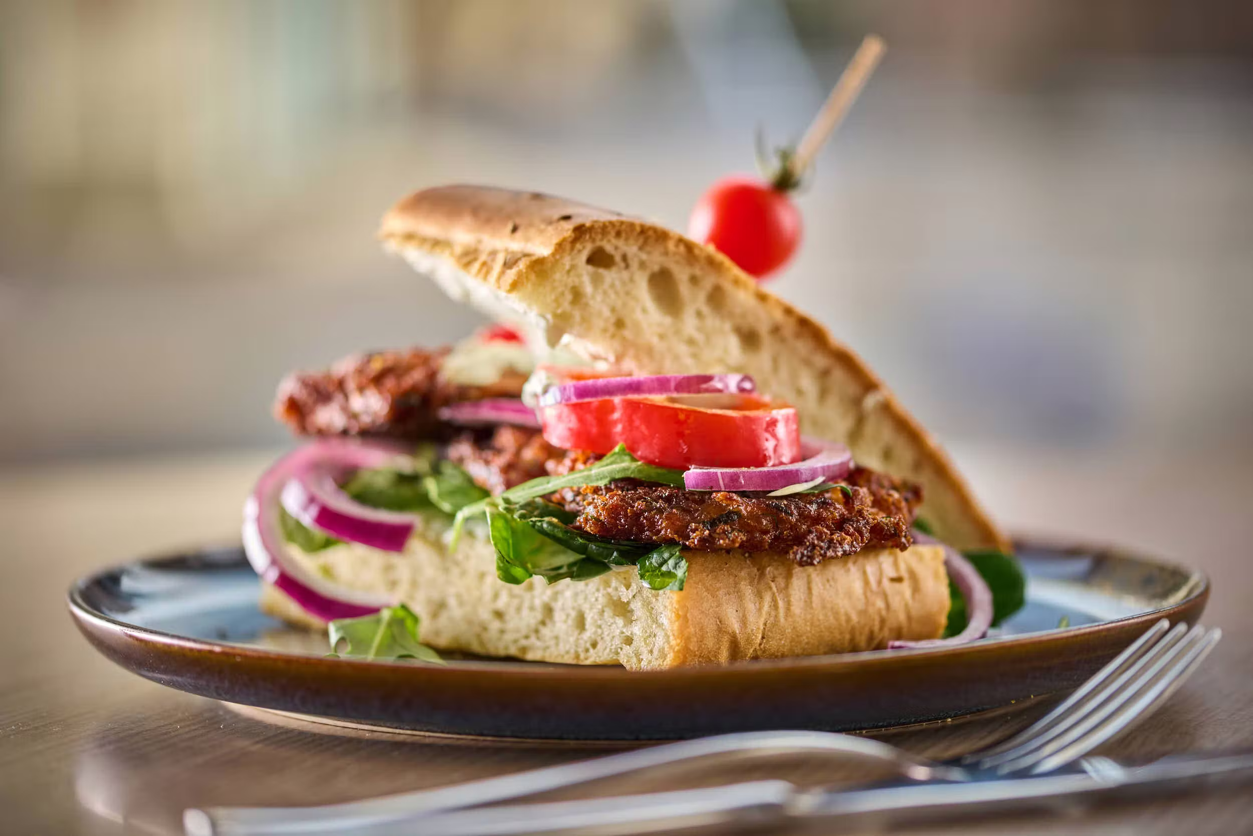 Ciabatta kjott sandwich — Nazar Café-Bar